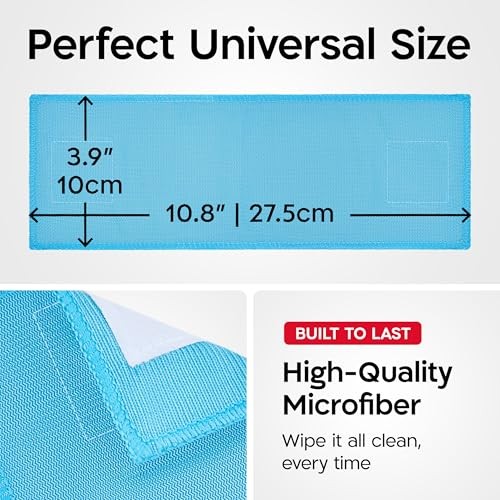 Premium Replacement Microfiber Cleaning Cloths | Exclusively Designed for 2