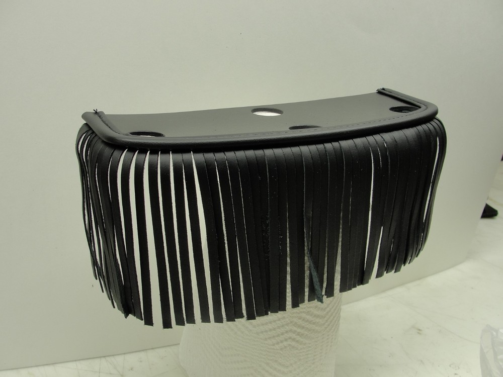 Heritage Springer Driver Floorboard Fringe black trim