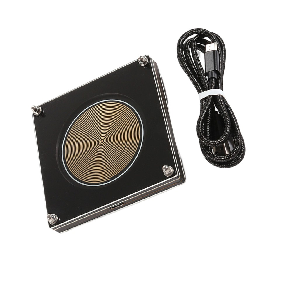Type-C 7.83Hz Ultra-low Frequency Wave Pulse Generator Tool W/ Battery Gold