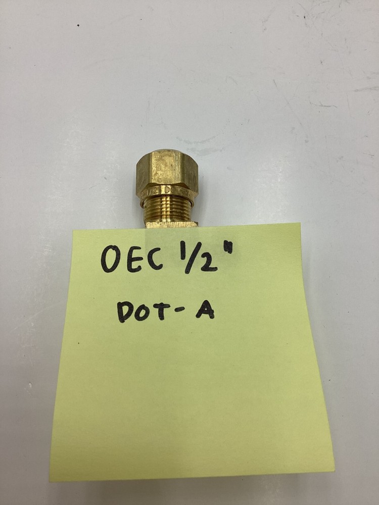 (QTY 1) OEC 1/2" DOT Compression Elbow Fitting