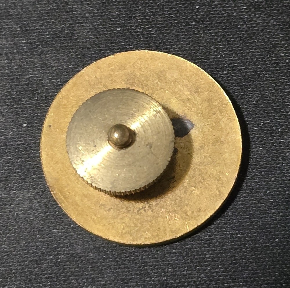WW1 Type 1 Gilt Infantry Co. S Collar Disk - SB