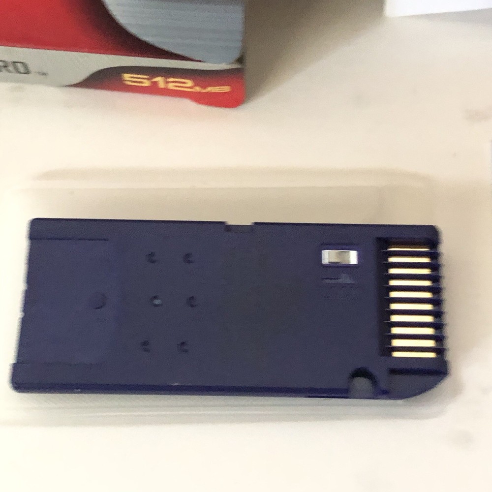 Sony Memory Stick Pro 32 MB Magic Gate Card Reader CD Disc