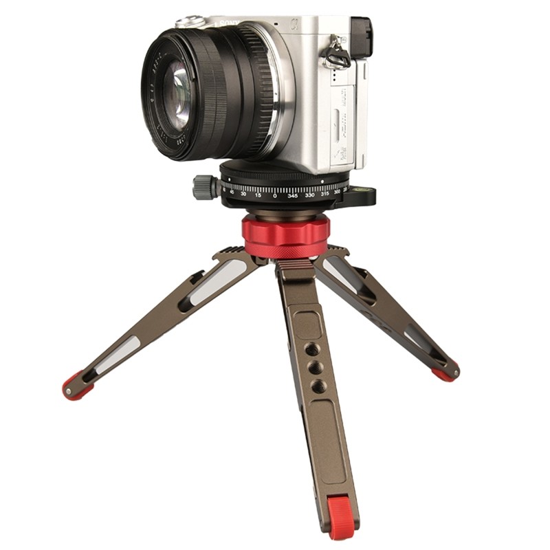 LP-60 Camera Panoramic Panning Base with Arca-swiss Type Plate with Bubble Level