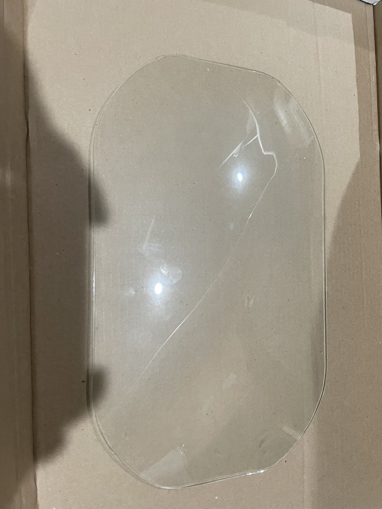 Antique Replacement Glass For Rectangle Oval Convex Bubble Glass Frames 16x10