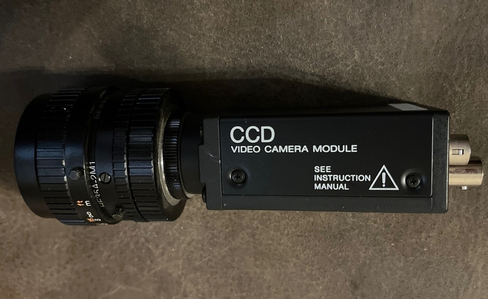 CCD Video Camera Module XC-75 With HF35A-2M1 Lens