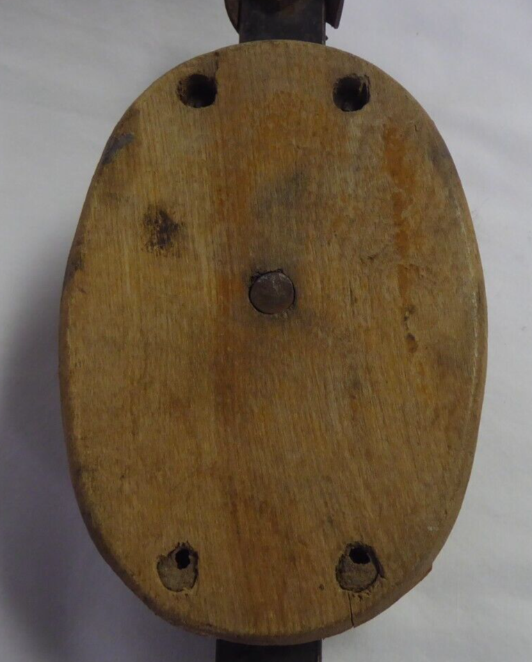 VINTAGE ANVIL BLOCK & TACKLE PULLEY