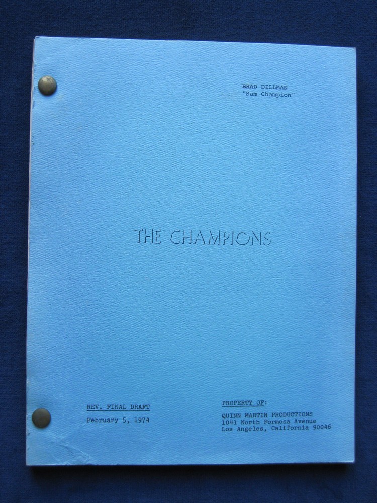 ORIGINAL TV MOVIE SCRIPT for MURDER OR MERCY, BRADFORD DILLMAN'S Copy wi Notes