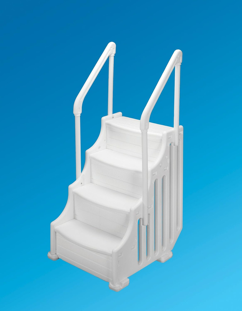 Simple Step Resin 30 In. Pool Step for above Ground Pools