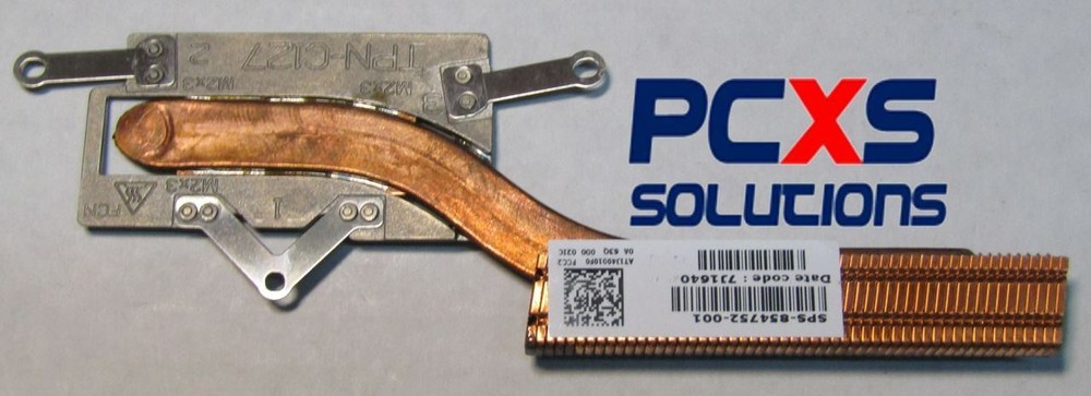 Heatsink assembly - Includes replacement thermal material - 854752-001