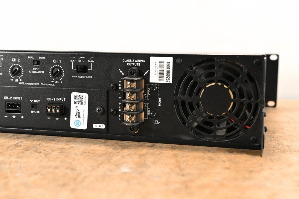 Crown CTs 2000 2-Channel 1000W Power Amplifier CG01VNS
