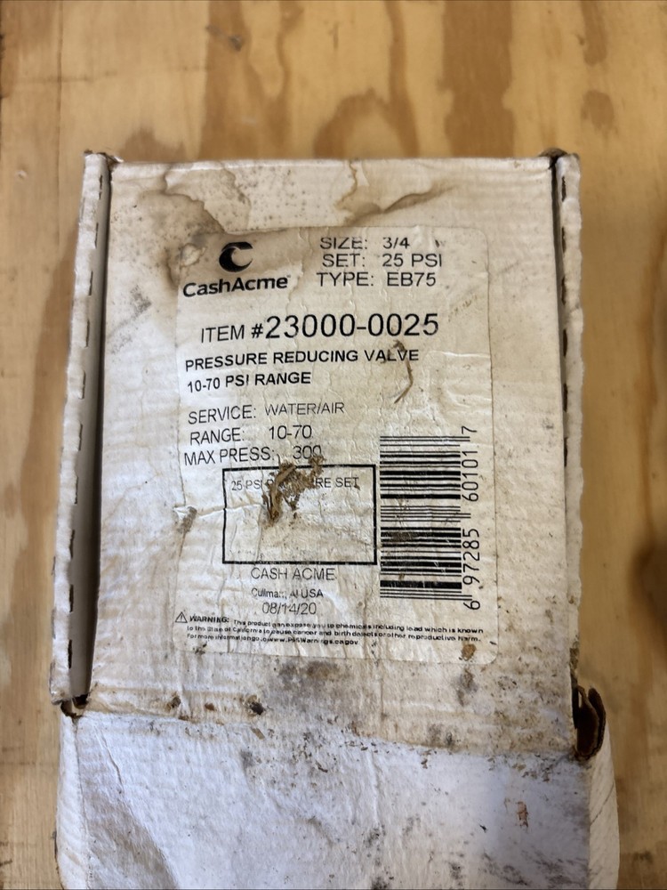 Brass Pressure Reducing Valve