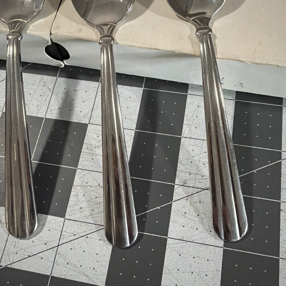 Oneida Unity (4) Teaspoons Stainless Flatware Replacements USA - Set Of (4)