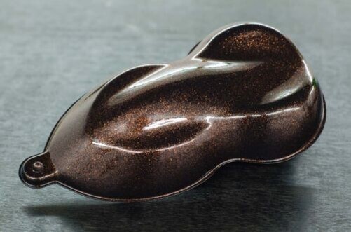 METAL FLAKE GLITTER - ROOT BEER BROWN