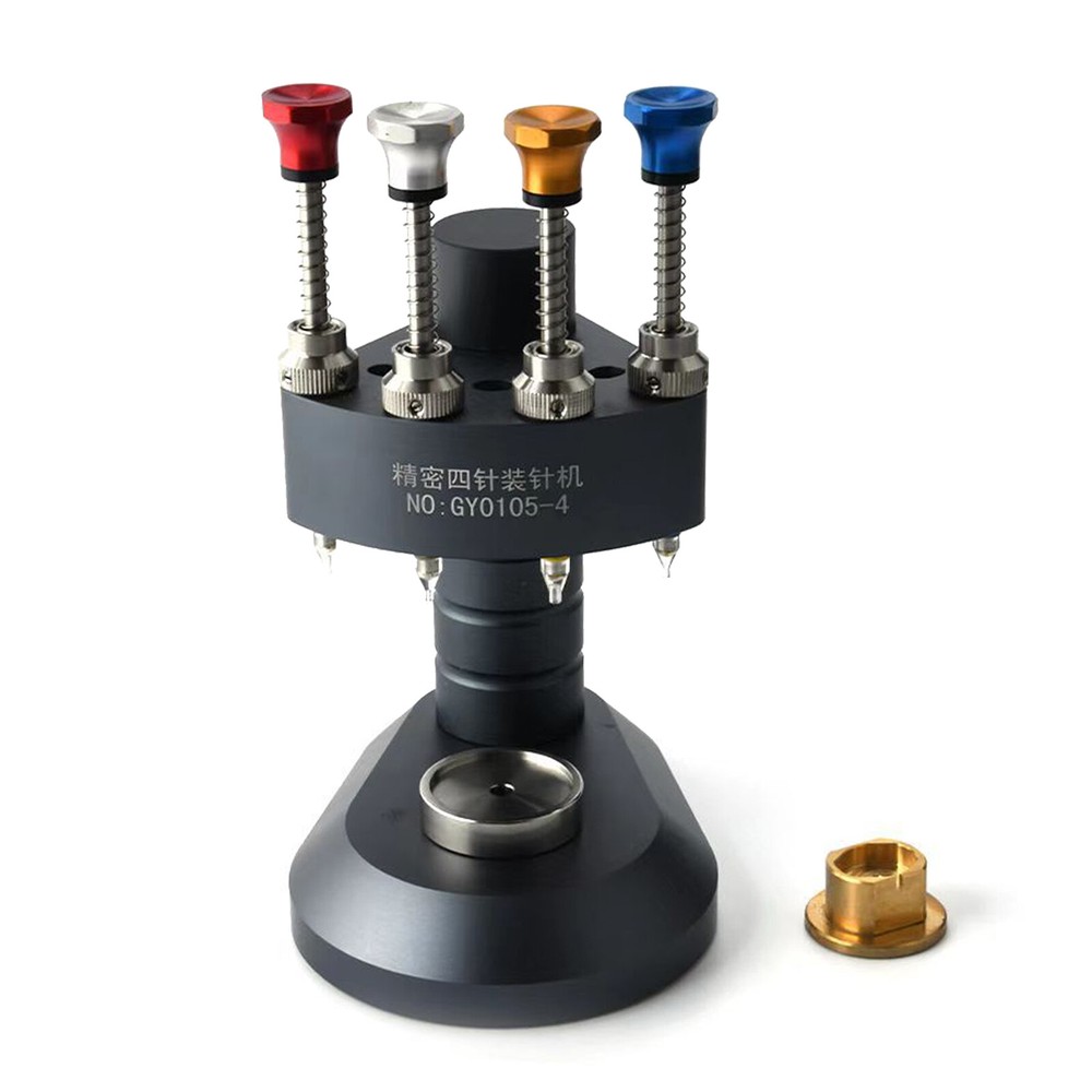 4 Pin High-Precision Watch Hand Presser Press Kit Watch Repair Setting Tools