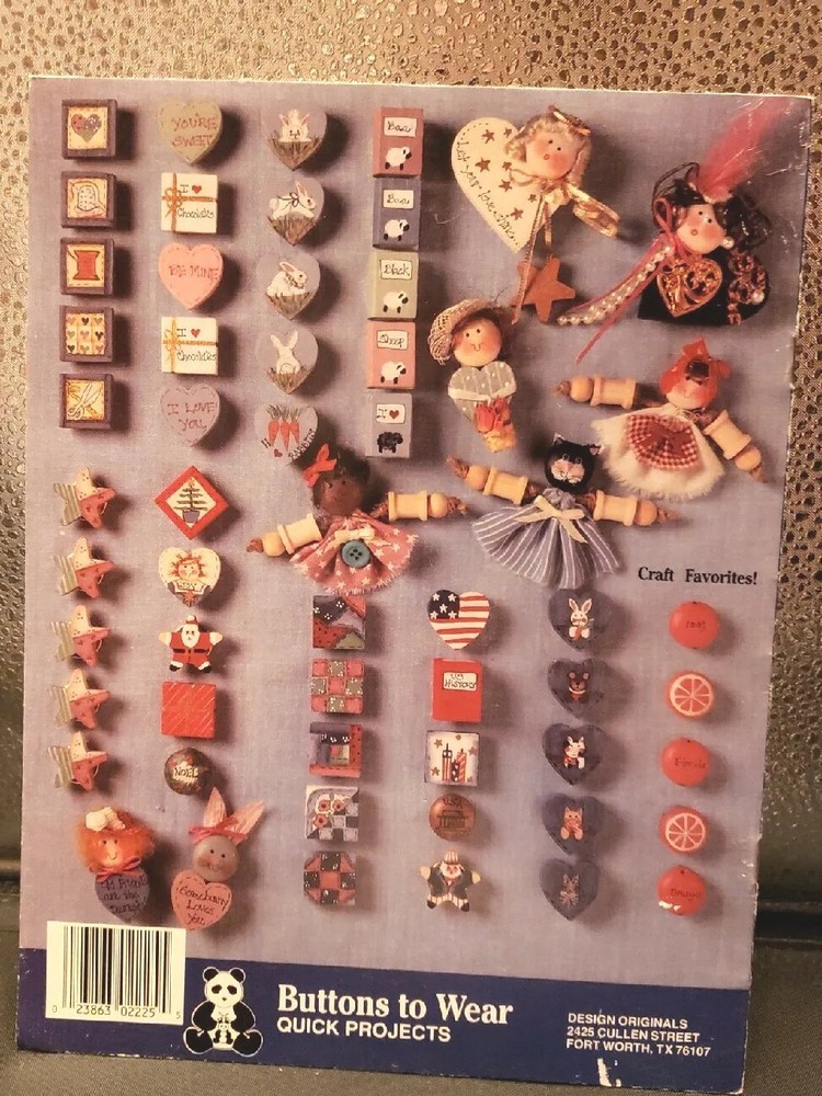Buttons To Wear SMDO Leaflet No.225