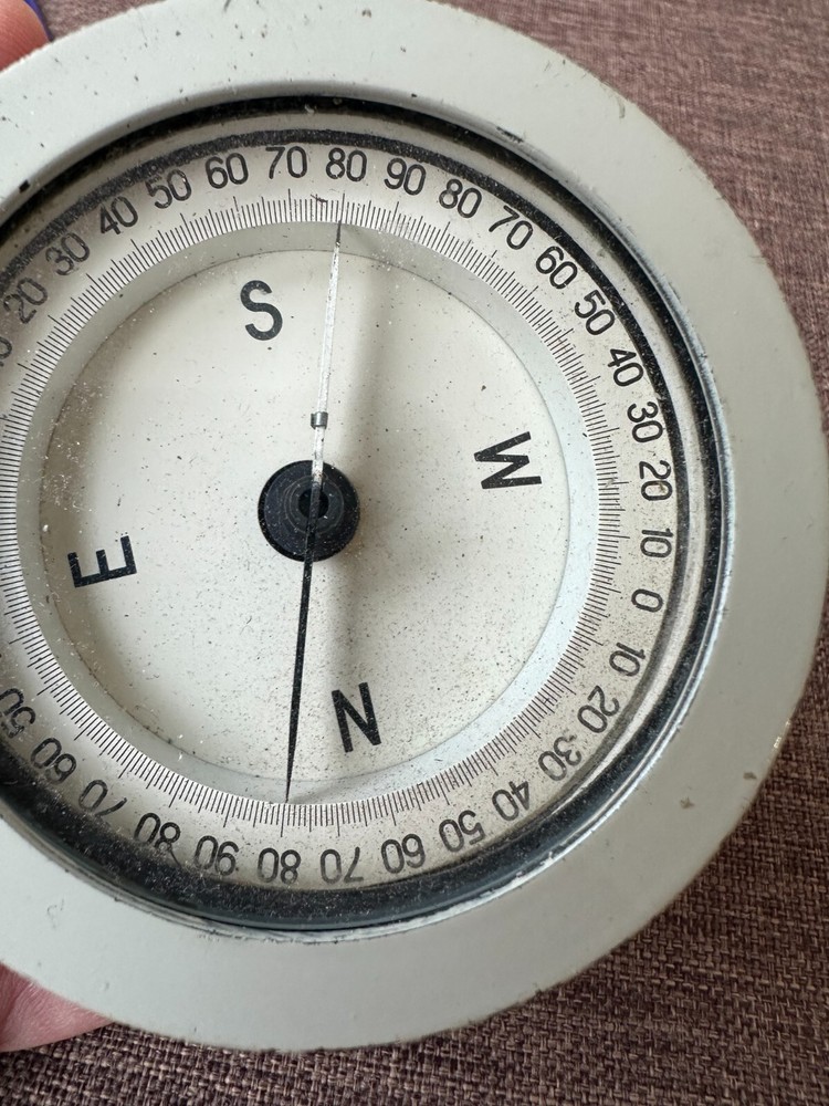 Compass from a surveying instrument 1980s