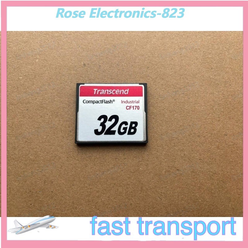 CF170 Transcend CompactFlash 32GB Industrial Card Used