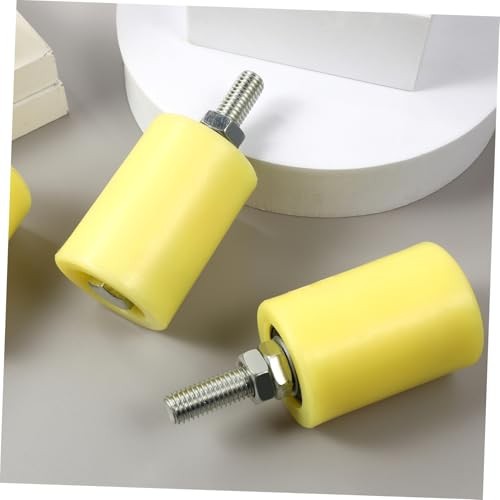 4pcs Slide Gate Guide Roller 4" Universal Heavy Duty Nylon Adjustable Dual