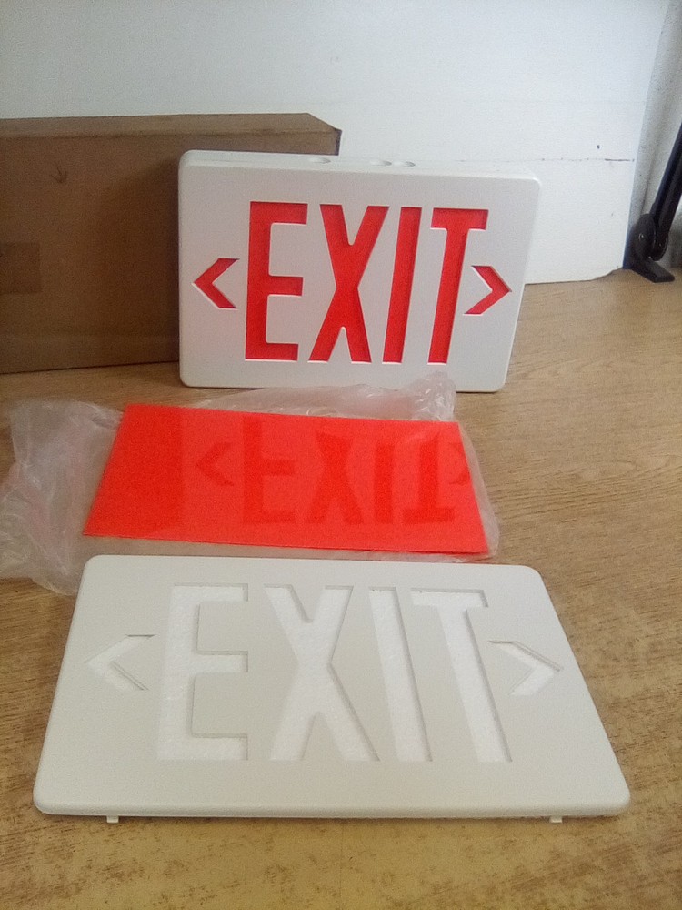 Reflect-A-Light EWLFRUPWW Emergency Exit Sign