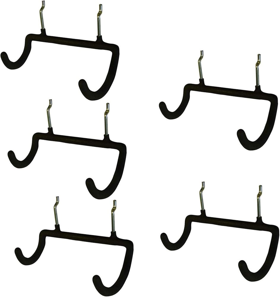 5PCS Multi-Purpose Pegboard Tool Holders with Heavy Duty Hooks for Home Projects