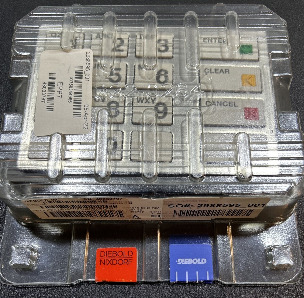 Diebold Keypad ATM EPP7,D1,LPH,769, ENG