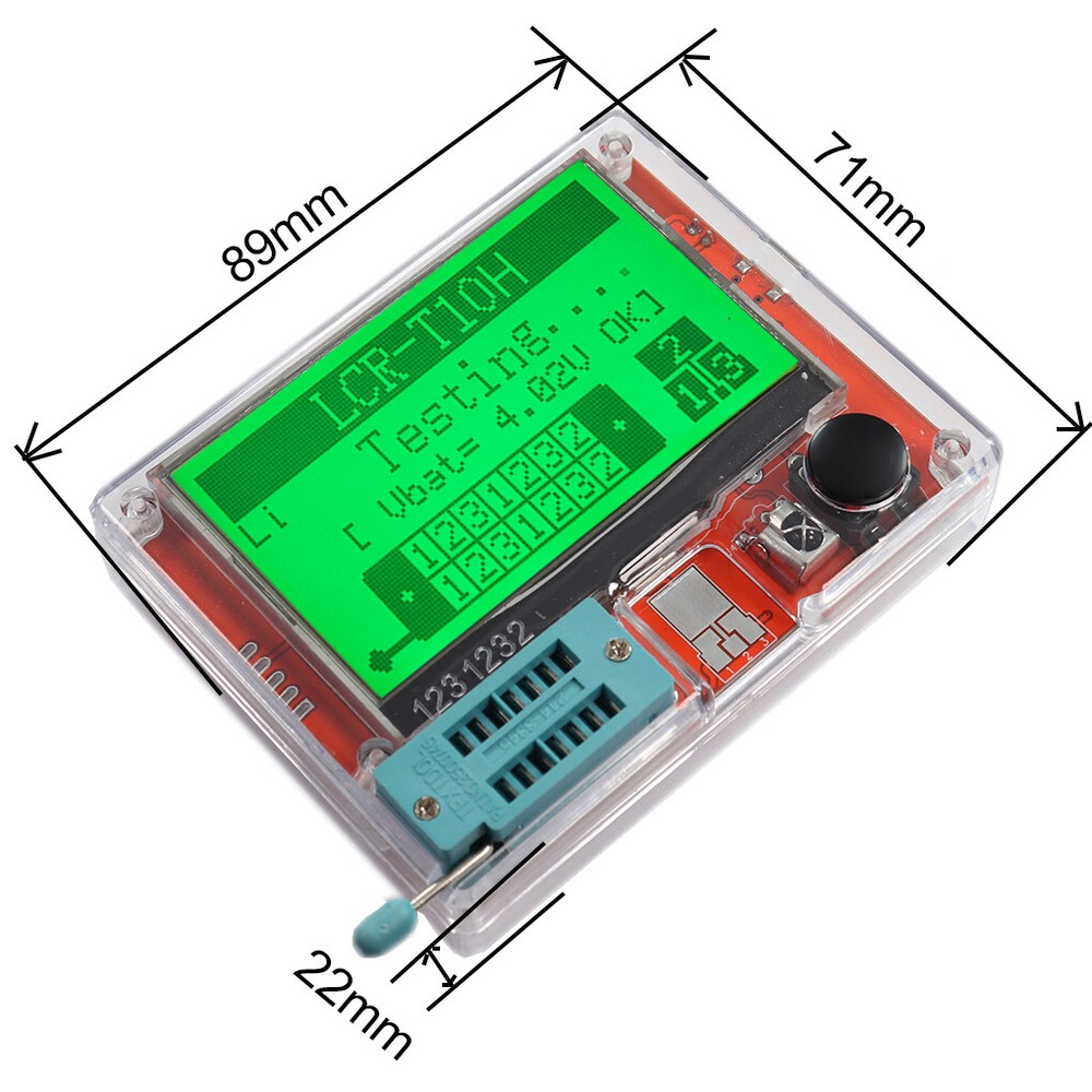 -T10H Transistor Meter Multi-Function Capacitance Resistance Tester O3D7
