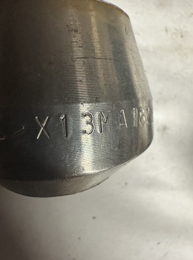 2X1” SS IN Line Weld Tap 1” Pipe Threds