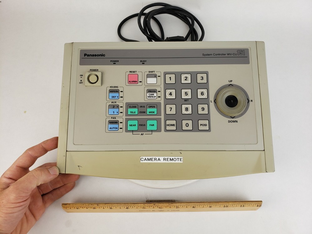 Panasonic Security Camera Controller - WV-CU151 Remote System Joystick Keypad