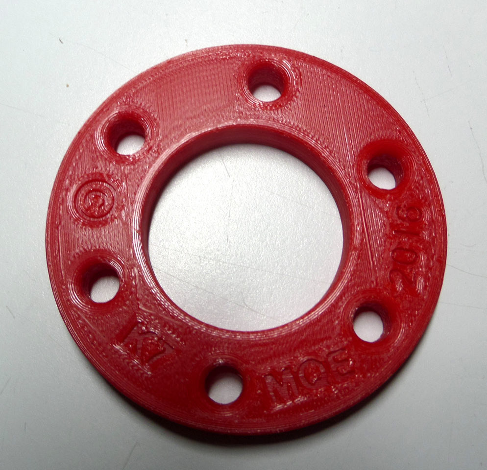 3D PRINTED HAM RADIO ANTENNA GUY RING