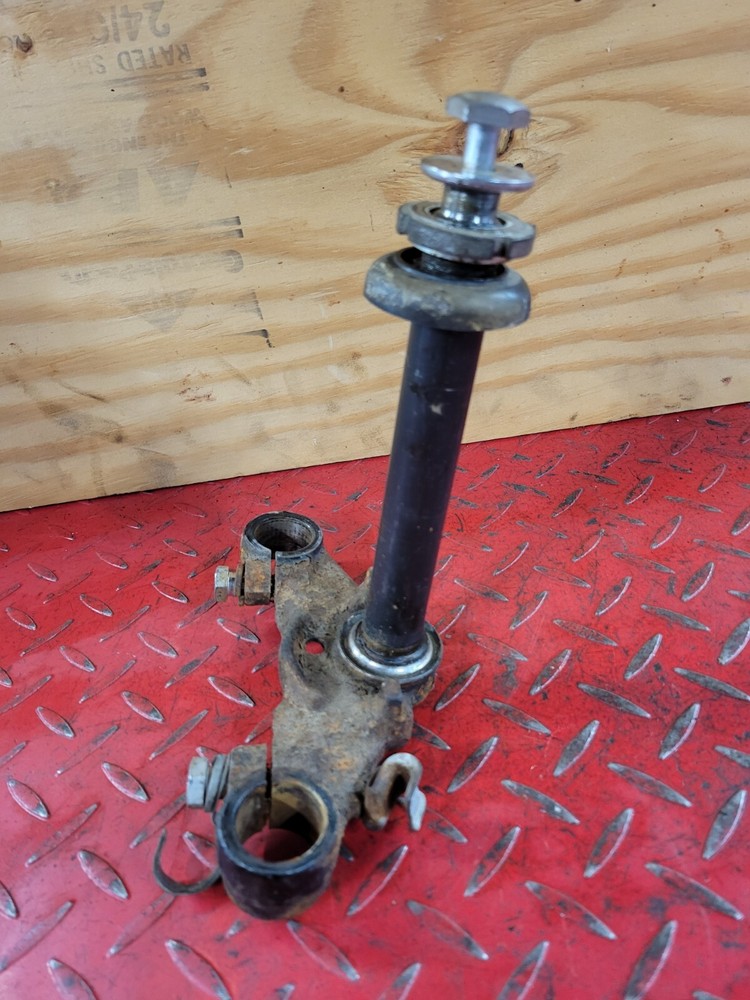 1974 Suzuki TS125 Lower Triple Tree Assembly