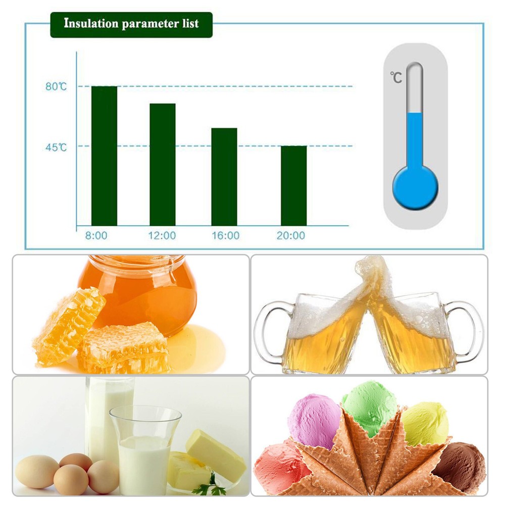 Kolice Commercial desktop Milk Pasteurization Machine, 14L Milk Pasteurizer