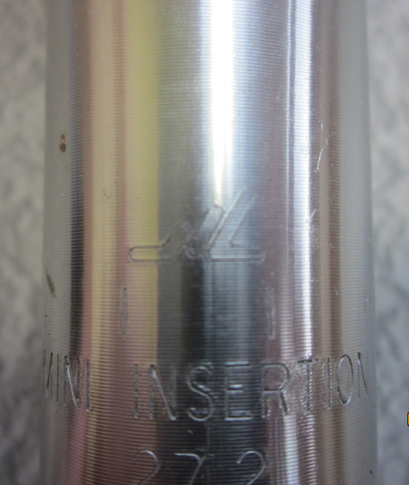 Hsin Lung 27.2 shock seat post silver NOS