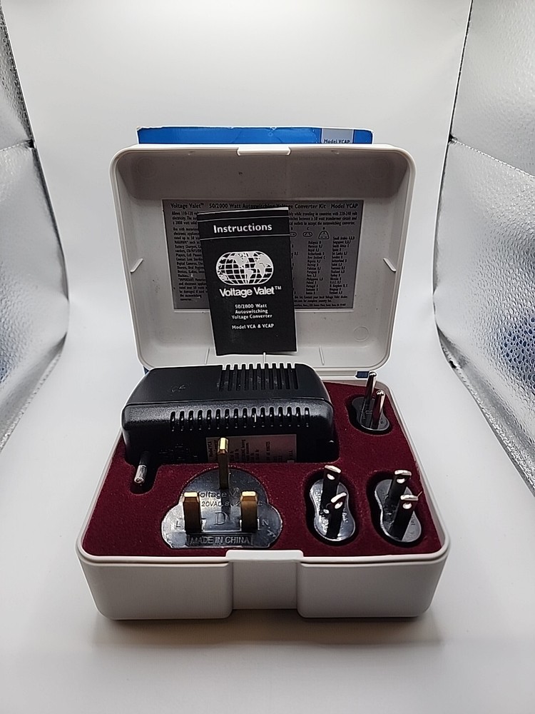 Voltage Valet 50/2000 Watt Voltage Converter Kit Model VPAC Autoswitch Open Box