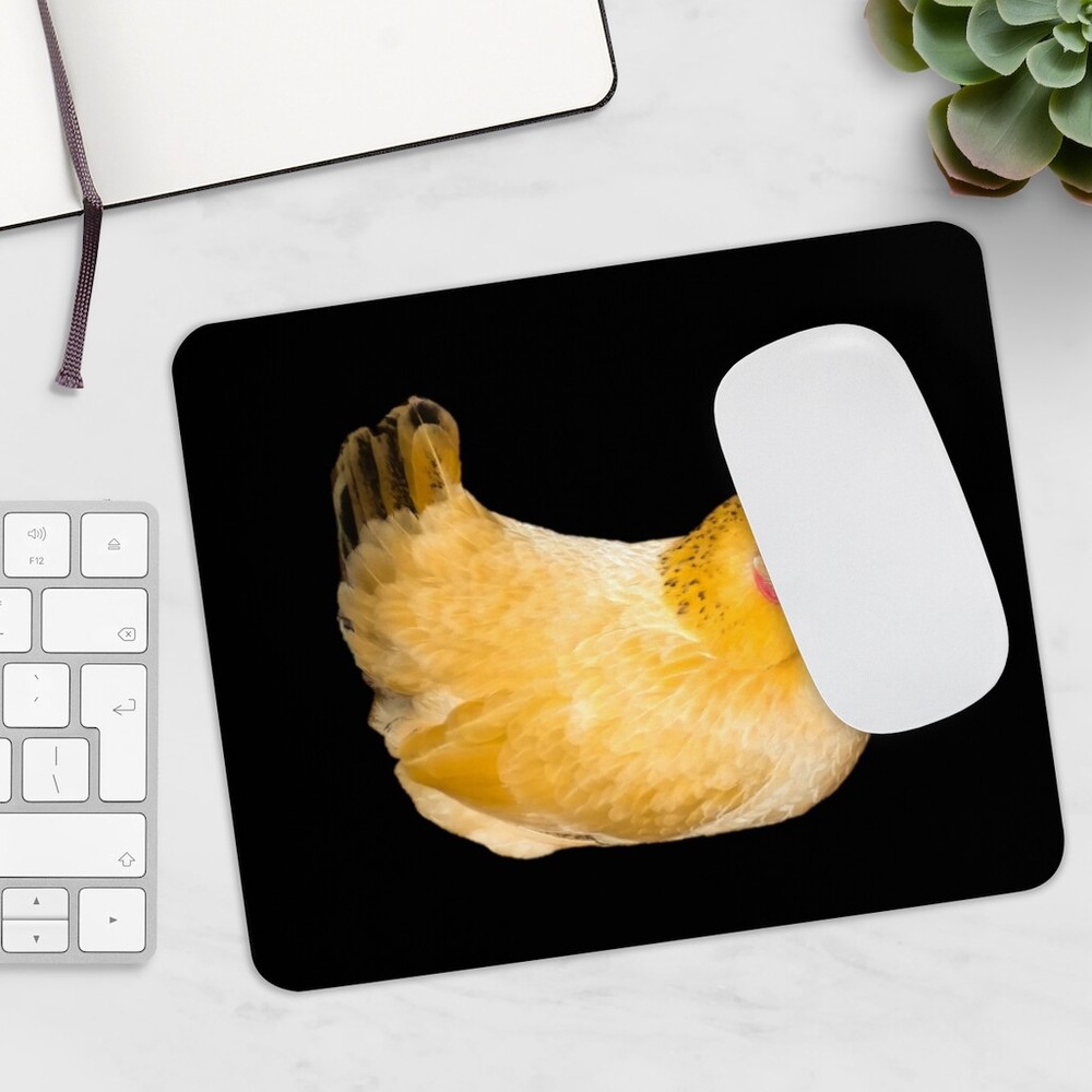 Boo the Loaf Hen Mousepad