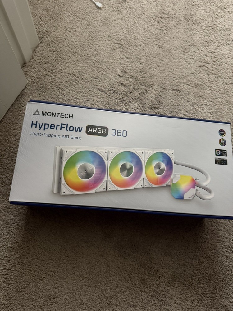 Montech Hyperglow 360MM AIO White (READ DESC)