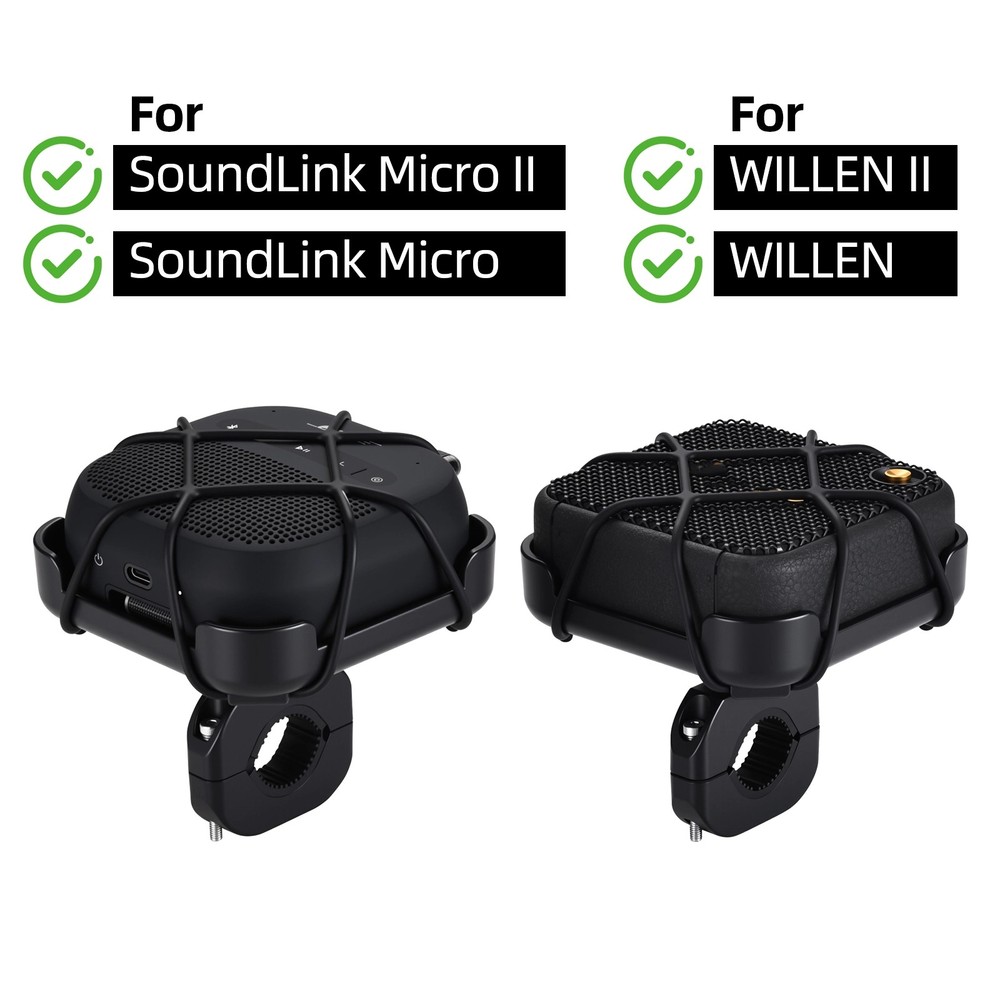 Mount for Bose SoundLink Micro 2 Micro Marshall WILLEN 2 WILLEN Speaker Bicycle
