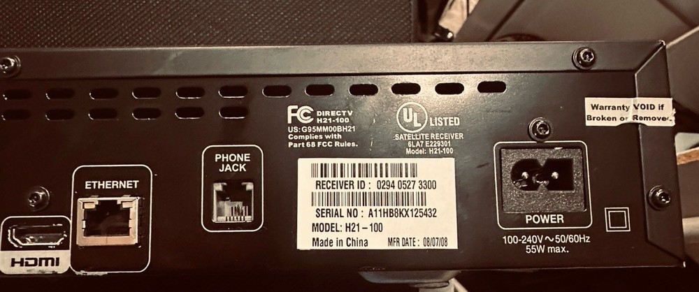 Two tv receivers Three Remote One Connected Adapter One Power Inserted