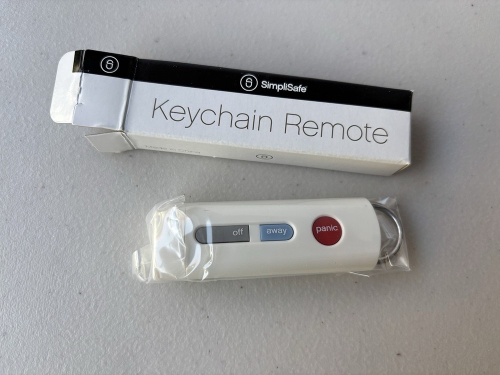 SimpliSafe Security System Keychain Remote Fob Gen 1 - NEW, NOT USB