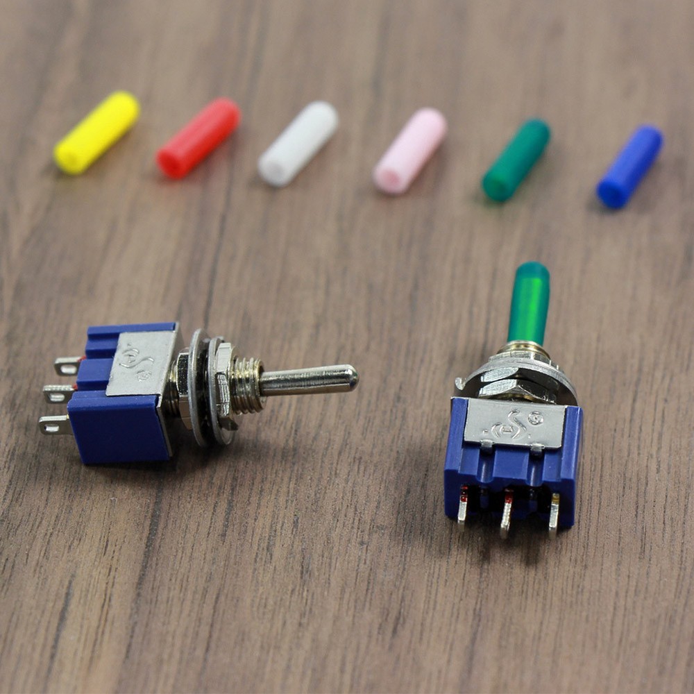 XPT03 150pcs Caps / Covers for Miniature Toggle Switch Covers NEW Mixed Color