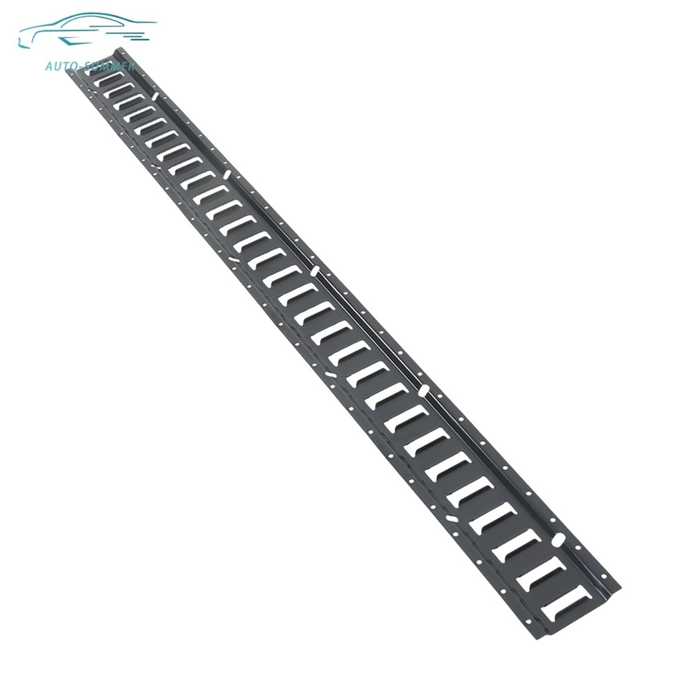 Secure Cargo 5' E Track Tie Down Rail System 28 Pack Black For Vans Trailers