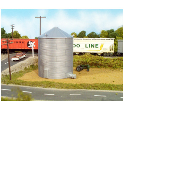 HO 33' Corrugated Grain Bin Kit Flat Top Rix 304 Building Kit