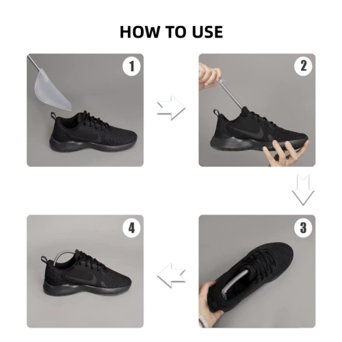 Shoe Trees Support Shaper Plastic Spring Stretcher / Shoe Crease Protector Guard