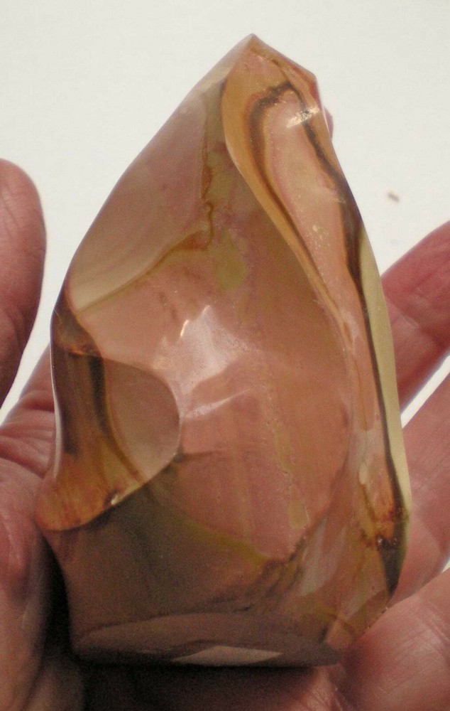 Polychrome Jasper Standing Stone Flame - Madagascar sc959