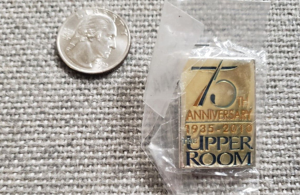 75th Anniversary The Upper Room Pin