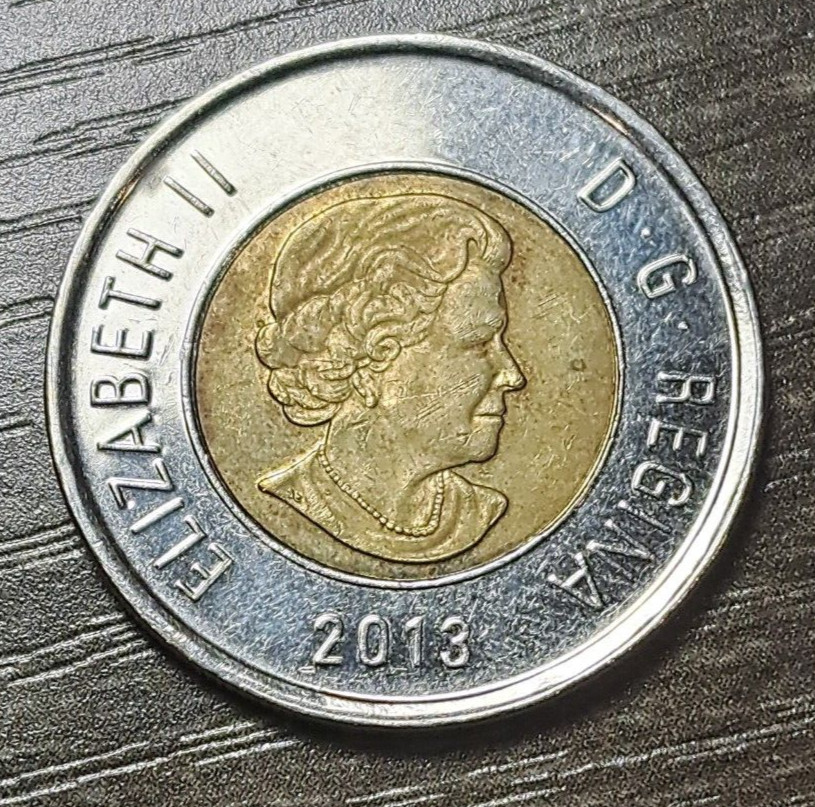 2013 CANADA 2 DOLLAR TOONIE  Combined Shipping