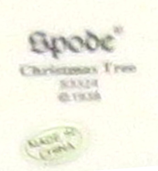 Spode Christmas Tree S3324 TWO 8 inch Tree-shaped Bowls Dishes