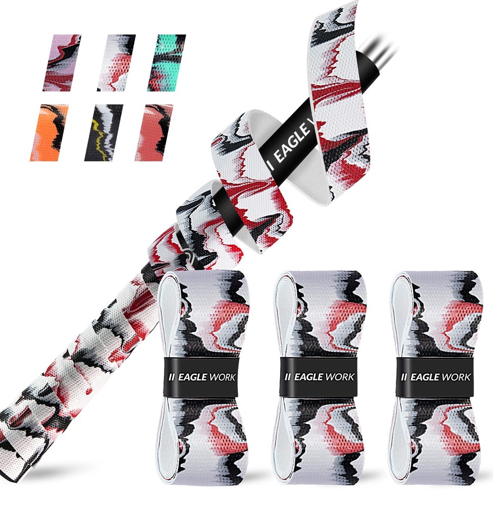 EAGLE WORK Golf Grip Wrapping Tapes, Innovative Regripping White, 3 pack