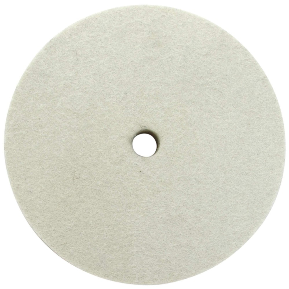 6 Inch Felt Buffing Wheel for 1/2-inch Arbor Bench Buffer, Extra Thick