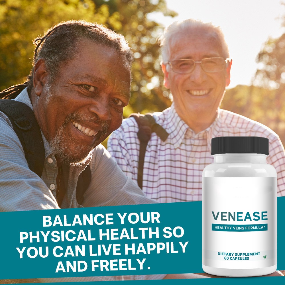 VenEase Vein Support Supplements - Restless Legs Formula Sup