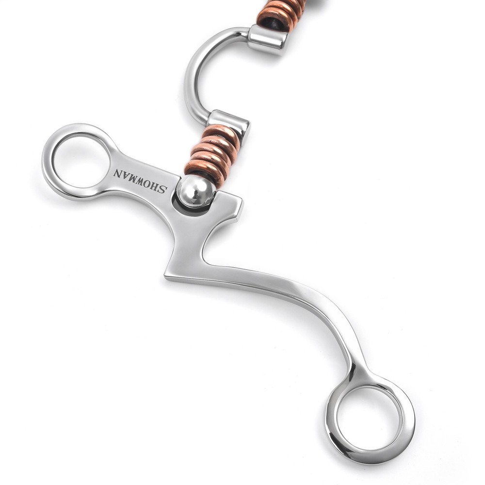Showman Seven Shank Bit w/ Correction Port Copper Rollers